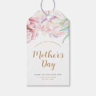 Elegant Floral Mother's Day  Gift Tags