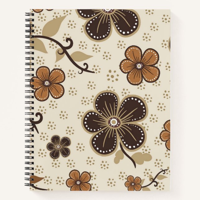 Elegant Floral Notebook (Front)