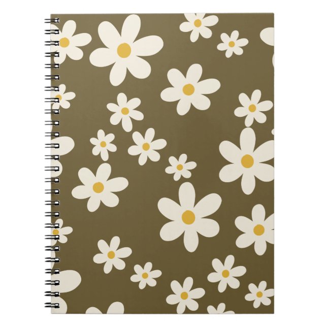 elegant floral NOTEBOOK (Front)