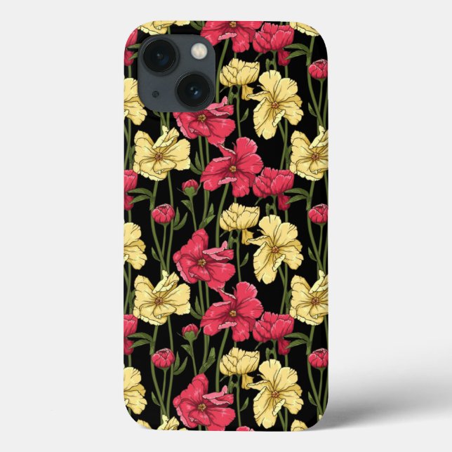 Elegant floral pattern 2 Case-Mate iPhone case (Back)