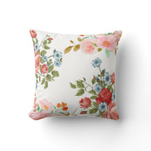 Elegant floral pattern square
