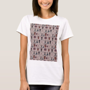 Elegant Floral Pattern T-Shirt