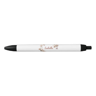Elegant Floral Personalized Pen