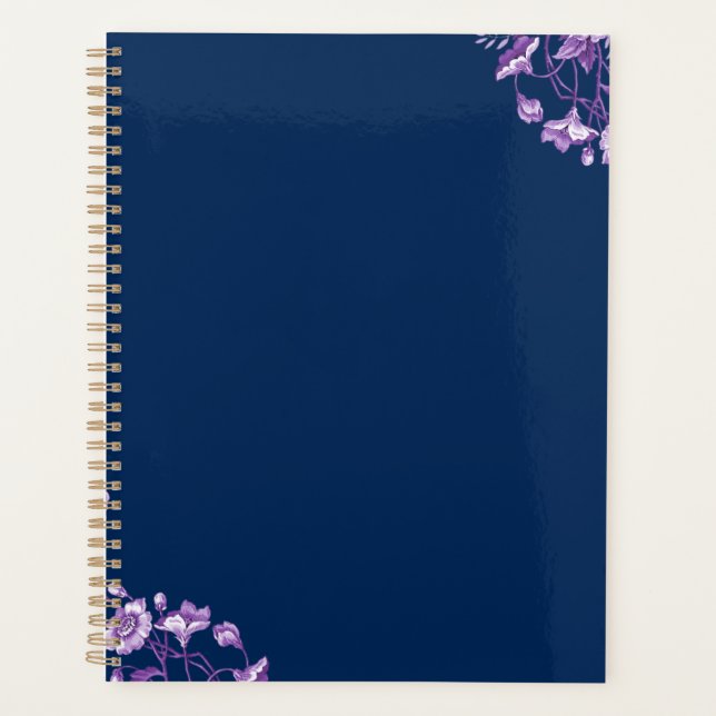 Elegant Floral Planner (Front)