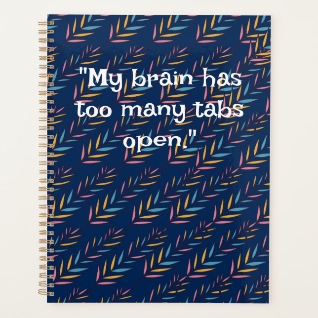 Elegant Floral Planner (Front)