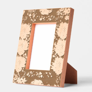 Elegant Floral Portrait Frame – Beautiful Side Flo