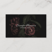 Elegant Floral Rose Bouquet Flowers On Black