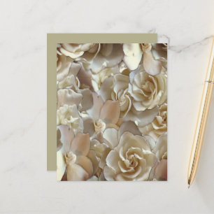 Elegant Floral Rose Petal Pattern 