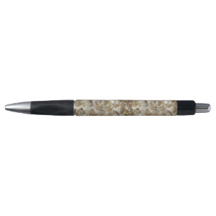 Elegant Floral Rose Petal Pattern Pen