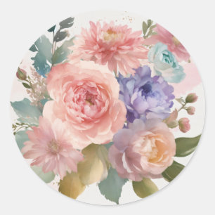 Elegant Floral Stickers