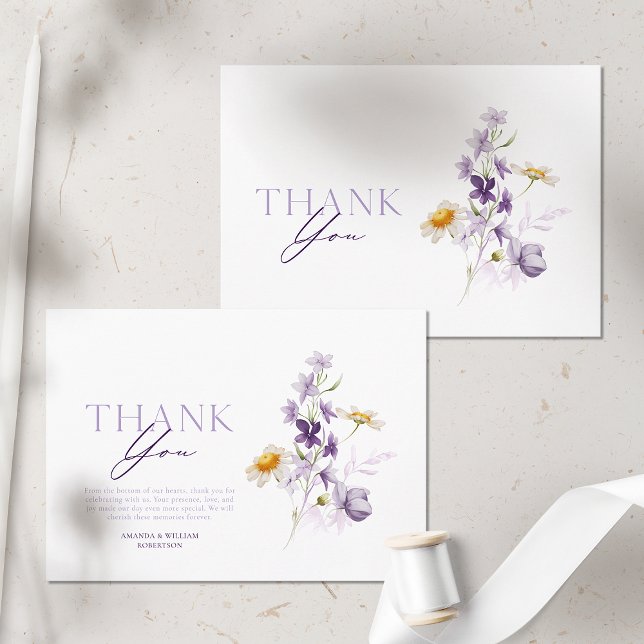 Elegant Floral Thank You Card (Creator Uploaded)