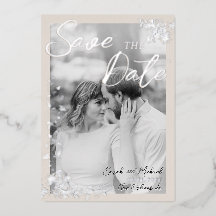 Elegant Floral Vintage Victorian Save the Date
