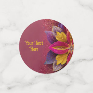 Elegant Floral Wedding Confetti