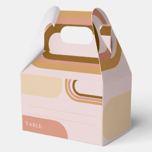 Elegant Floral Wedding Favor Box