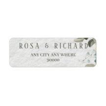 Elegant Floral Wedding Invitation