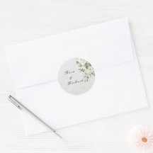 Elegant Floral Wedding Invitation