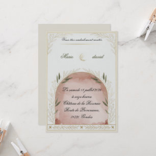 Elegant Floral Wedding Invitation Template