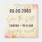 Elegant Floral Wedding Save The Date Non Photo  
