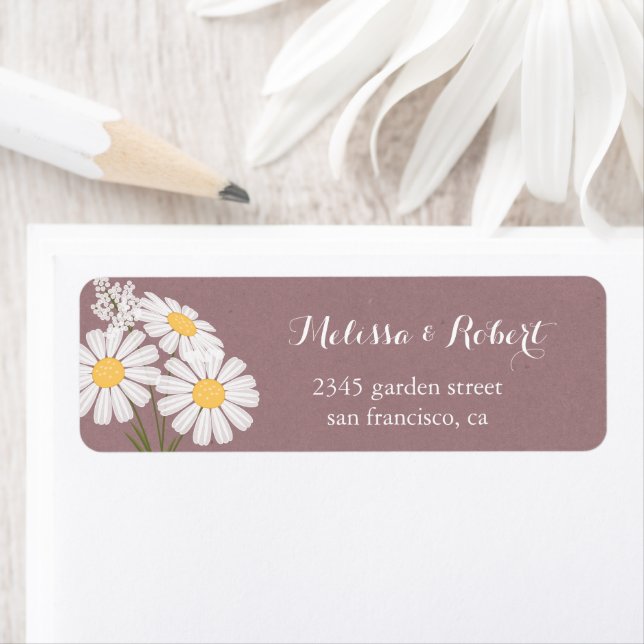 Elegant Floral White Daisies Bouquet Wedding (Insitu)