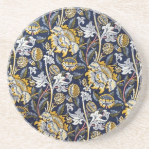 Elegant Floral William Morris Coaster