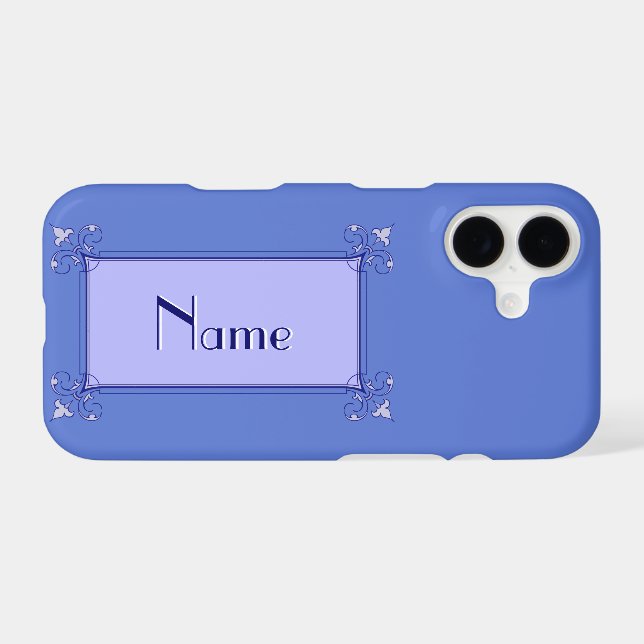 Elegant Flourish Frame Postage (Back Horizontal)