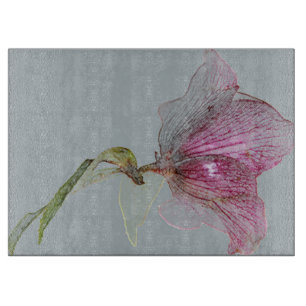 Elegant flower design cutting board