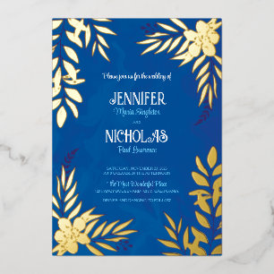 Elegant Flowers And Leaves Ornaments for Wedding
