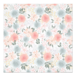 ELEGANT FLOWERS PHOTO PRINT