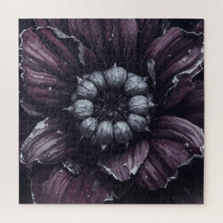 Elegant Flowers Surrounded by Soft Creative Paint Jigsaw Puzzle