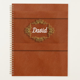 Elegant Fluorish Personalized Planner