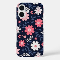 Elegant Folk Art Flower