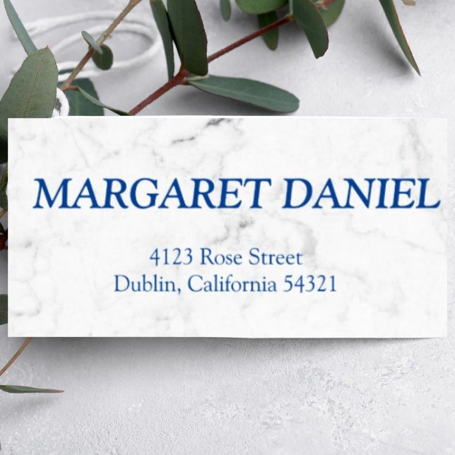 Elegant for a Timeless Look white Marble Address (Creator Uploaded)