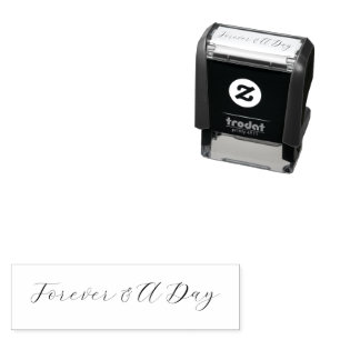 Elegant Forever Wedding Self-inking Stamp
