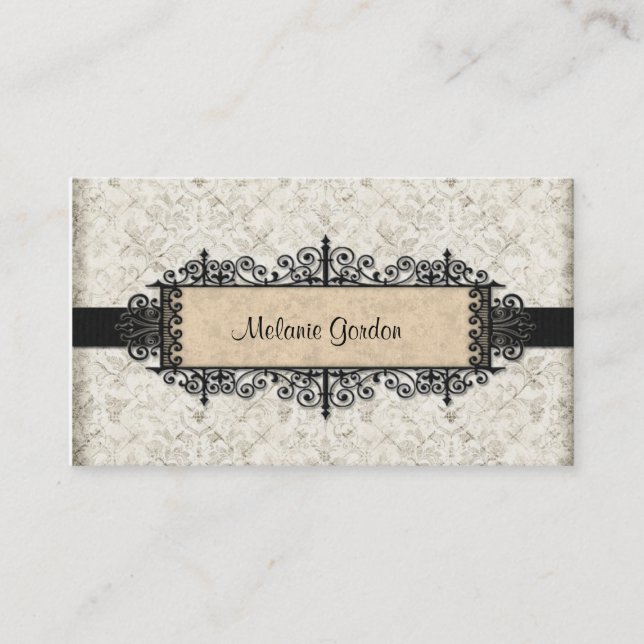 Elegant Frame2 Business Card (Front)