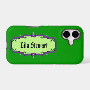 Elegant Framed Book Plate