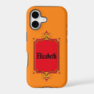 Elegant Framed Book Plate