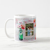 ELEGANT FRAMED PHOTO FLORAL 