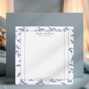 Elegant french blue toile bracelet display card