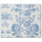 Elegant French toile Blue Floral Wedding