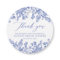 Elegant French Victorian Blue Floral Bridal Shower