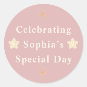 Elegant Friendship Day Sticker for Her.