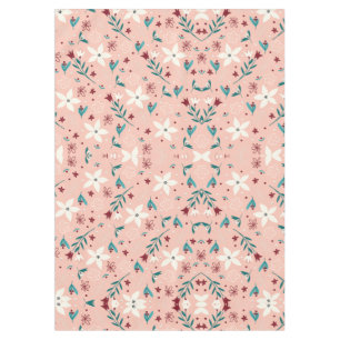 Elegant  froral  Pattern  Pink   Tablecloth