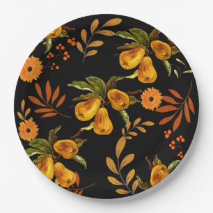 Elegant Fruit and Berry Fall/Thanksgiving plate