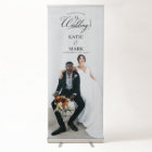 Elegant Full Photo Calligraphy Wedding Welcome