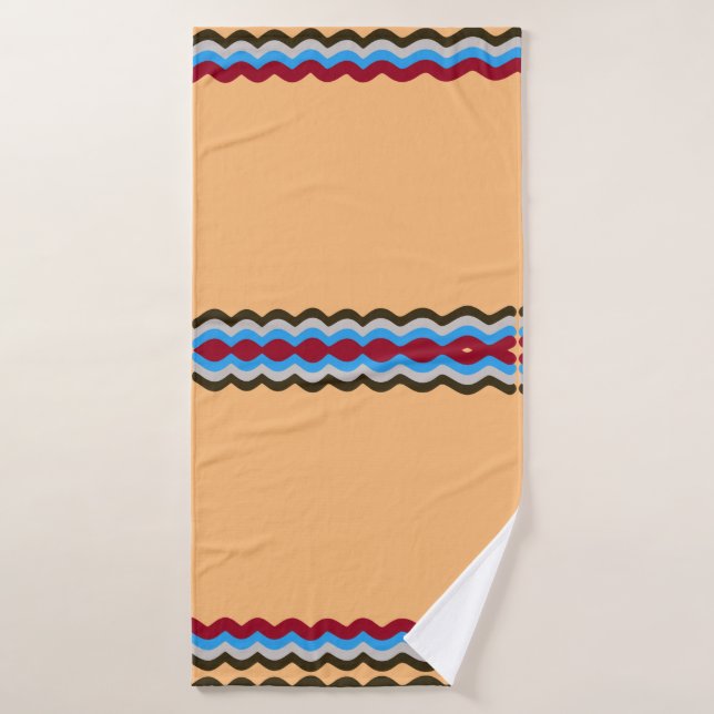 Élégant funky  (Serviette de bain)