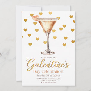 Elegant Galentine's Day party Invitation