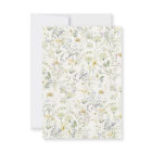 Elegant Garden Flowers Watercolor Bridal Shower