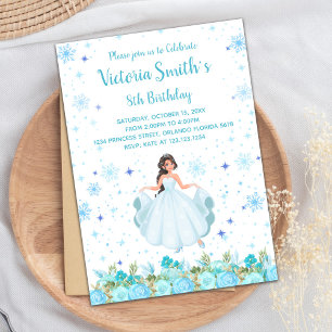 Elegant Garden Party Card for Girls