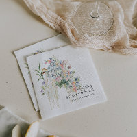 Elegant Garden Peacock Floral Wedding