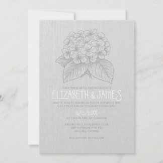 Elegant Garden Wedding Invitations